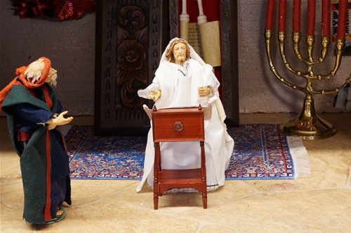 Jesus in der Synagoge von Kafarnaum